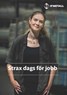 Omslaget till broschyren Strax dags för jobb.